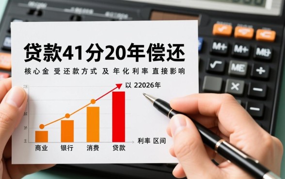 贷款41万20年月供多少
