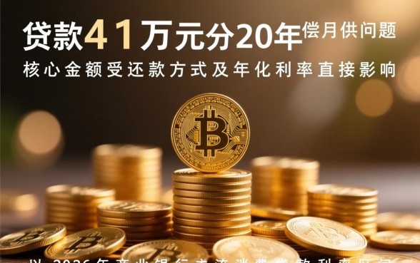 贷款41万20年月供多少
