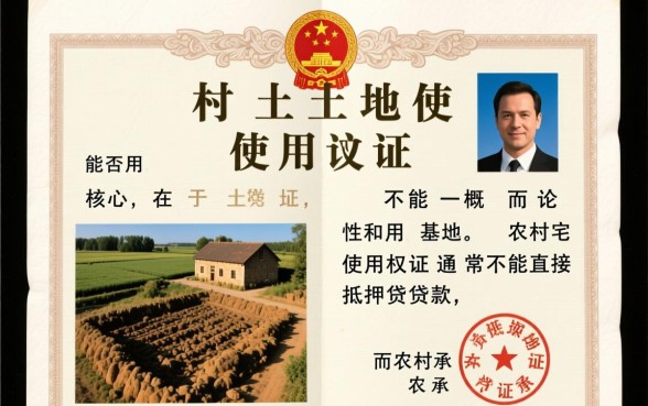 农村土地证抵押贷款需要什么条件
