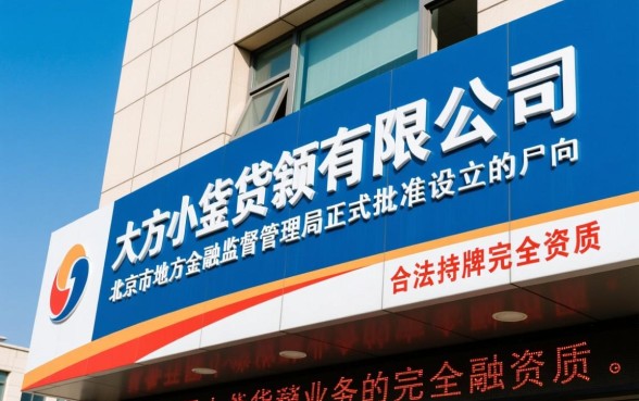 北京大方小额贷款有限公司正规吗