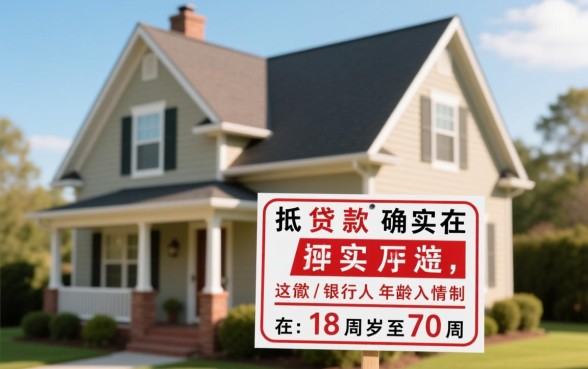 房屋抵押贷款有年龄限制吗