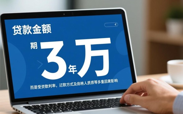 银行贷款3万三年利息多少,银行贷款利息怎么算? 银行贷款3万三年利息多少