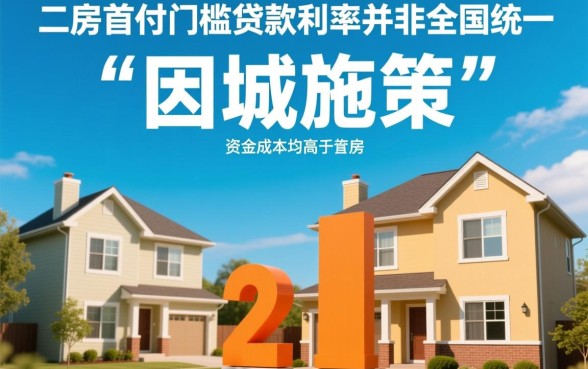 二套房首付比例是多少