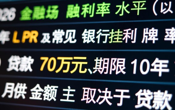 贷款70万10年月供多少