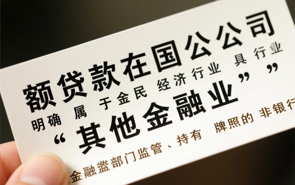 小额贷款公司属于什么行业,属于非银行金融机构吗 小额贷款公司属于什么行业