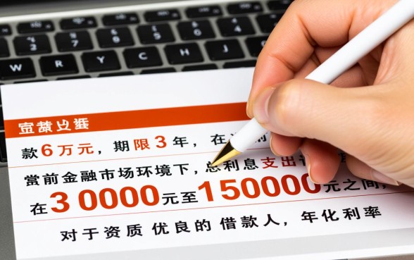 银行贷款6万三年利息多少,一共需要还多少钱 银行贷款6万三年利息多少