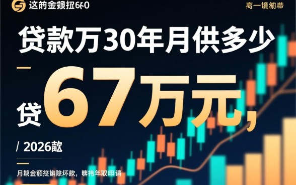 贷款67万30年月供多少