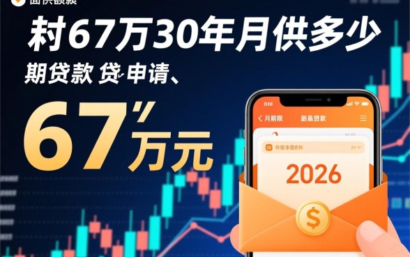 贷款67万30年月供多少