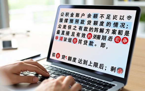 公积金贷款余额不足怎么办