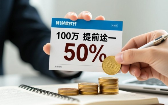贷款100万提前还50万划算吗,利息能省多少? 贷款100万提前还50万划算吗