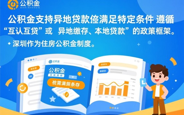 深圳公积金可以异地贷款吗,需要满足哪些条件? 深圳公积金可以异地贷款吗