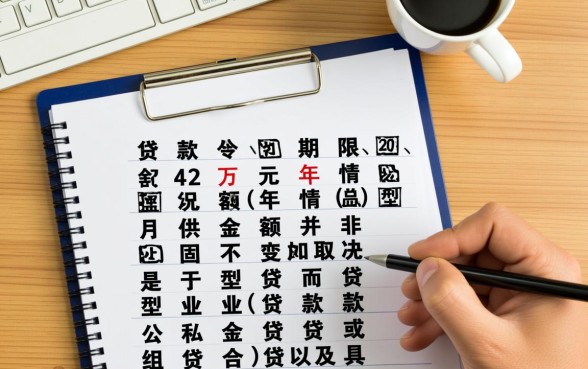 42万贷款20年月供多少