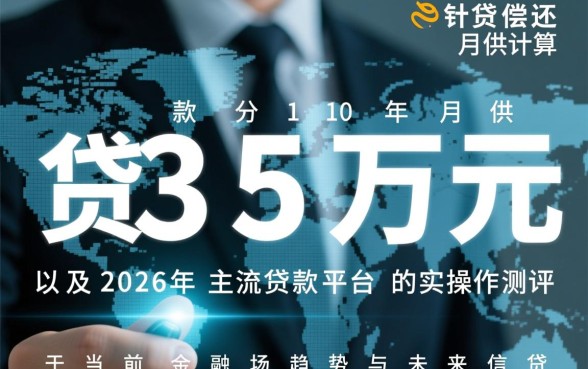 贷款35万10年月供多少