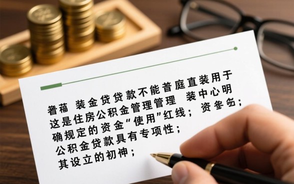 公积金贷款可以用来装修吗