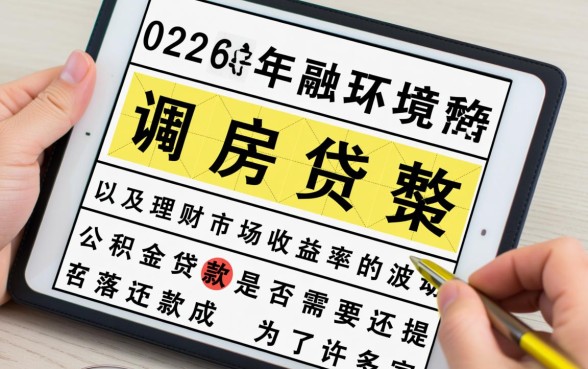 公积金贷款有必要提前还吗