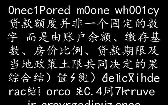 一个人公积金可以贷款多少