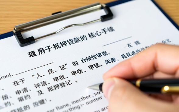 房子抵押贷款需要什么手续