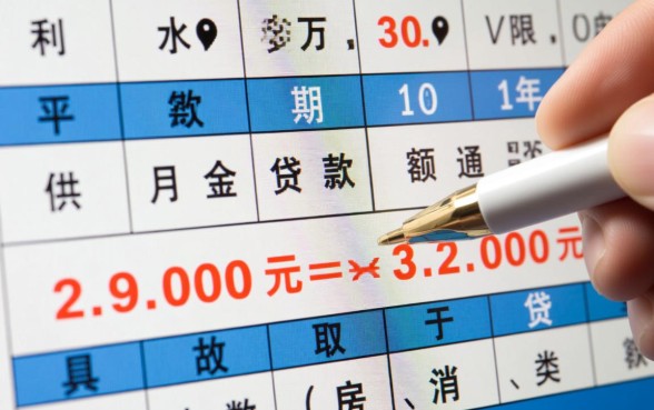 30万贷款10年月供多少