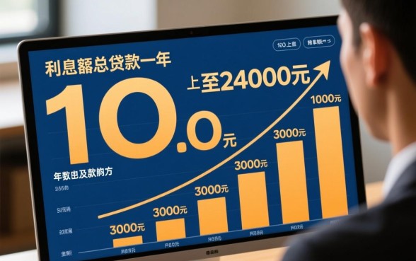 10万元贷款一年利息多少