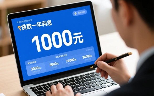 10万元贷款一年利息多少
