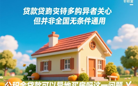 异地公积金贷款需要什么条件