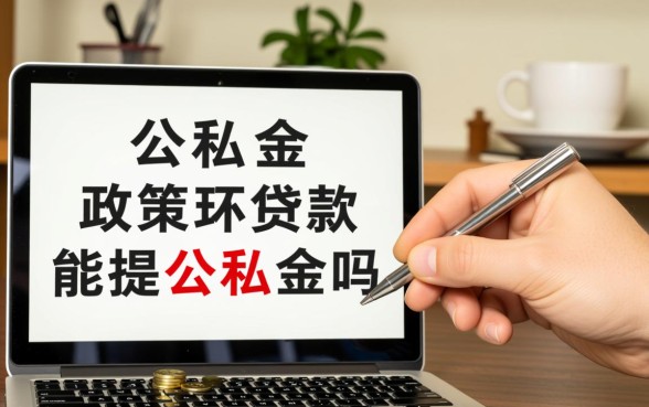 公积金贷款能提取公积金吗