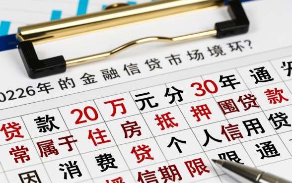 贷款20万30年月供多少