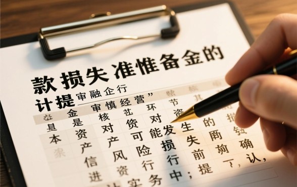 计提贷款损失准备怎么做
