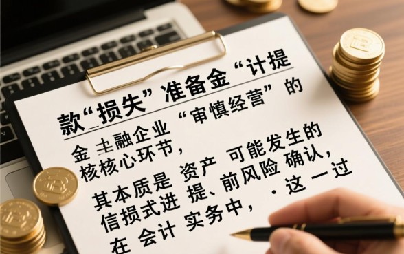 计提贷款损失准备怎么做