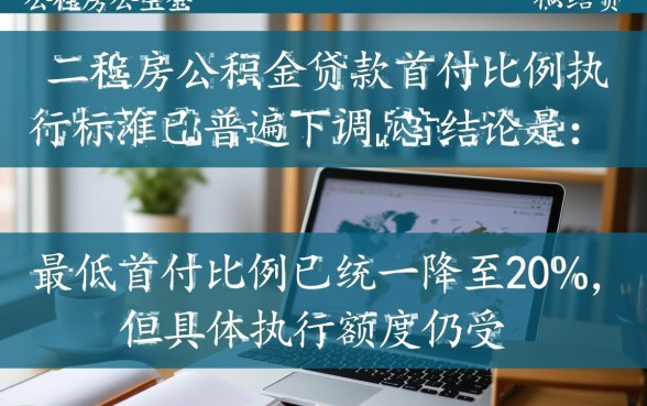 二套房公积金贷款首付比例