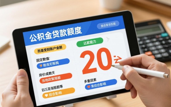 公积金贷款最高额度是多少