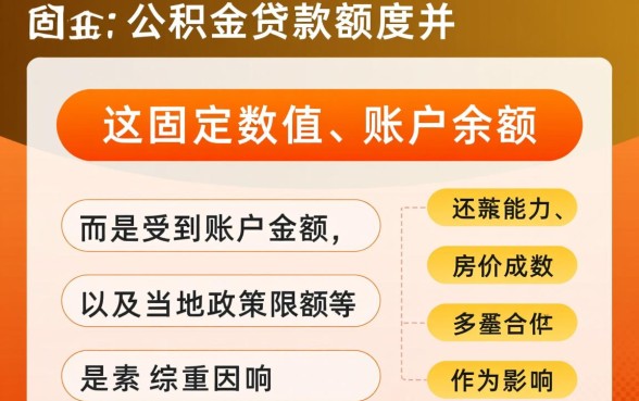 公积金贷款最高额度是多少