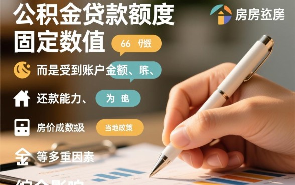 公积金贷款最高额度是多少
