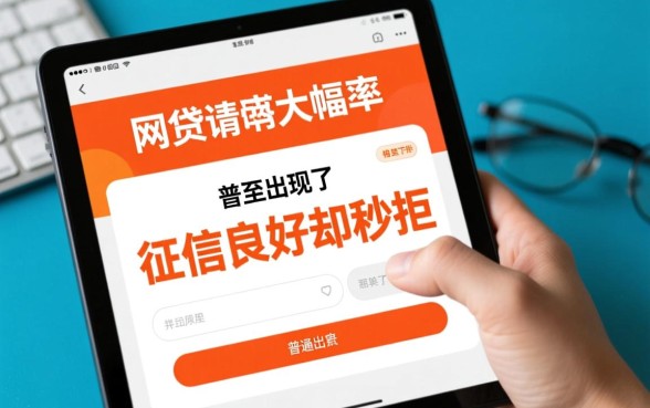 为什么现在的网贷都不通过