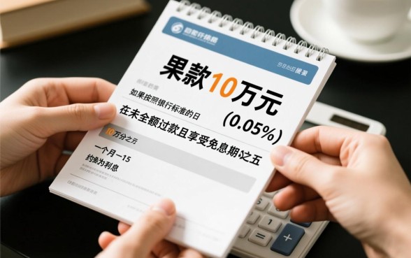 信用卡10万一个月利息