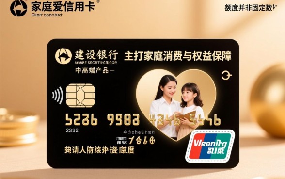 建行家庭挚爱信用卡额度一般多少