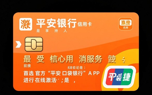 平安银行信用卡如何激活