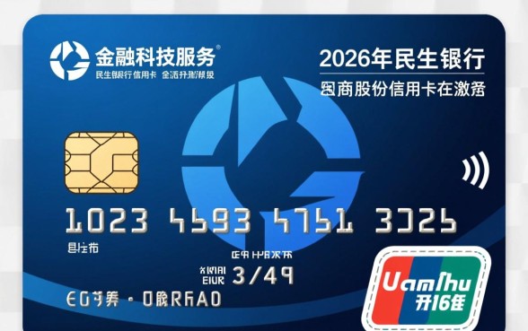 民生银行信用卡怎么激活