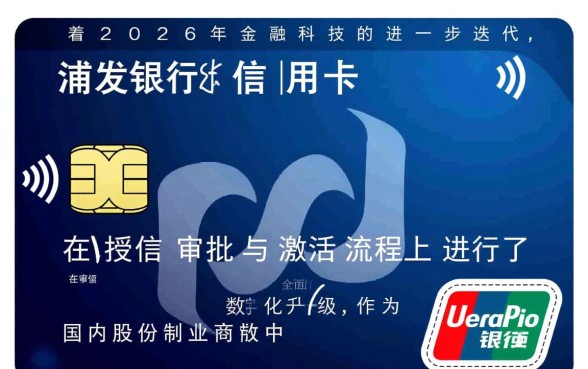 浦发银行信用卡怎样激活