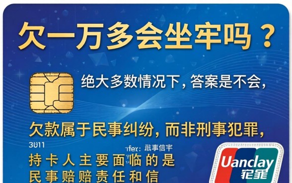 欠信用卡一万多不还会怎么样