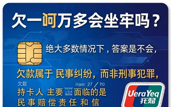 欠信用卡一万多不还会怎么样