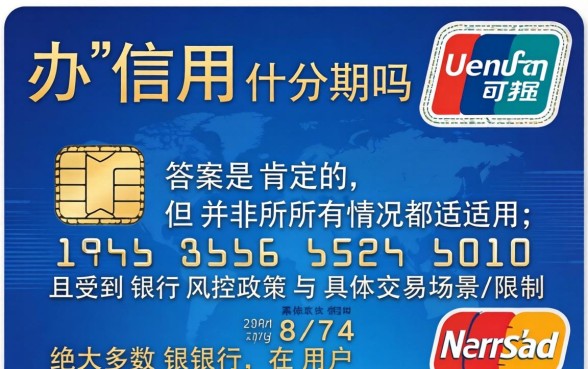 新办的信用卡可以分期吗