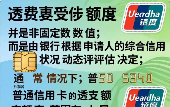 信用卡透支额度是多少