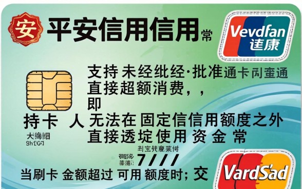 平安信用卡可以超额多少