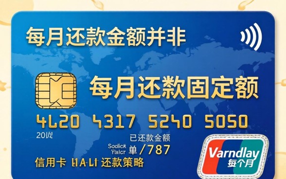 信用卡每个月要还多少钱