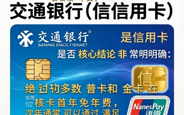 交通银行信用卡要年费吗