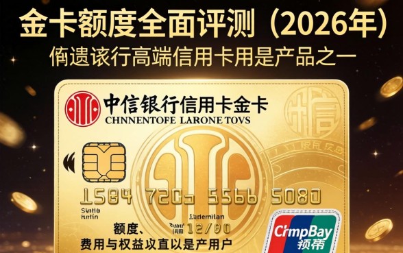 中信银行信用卡金卡额度多少?中信银行金卡额度一般多少 中信银行信用卡金卡额度多少