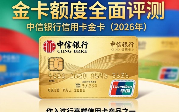 中信银行信用卡金卡额度多少?中信银行金卡额度一般多少 中信银行信用卡金卡额度多少