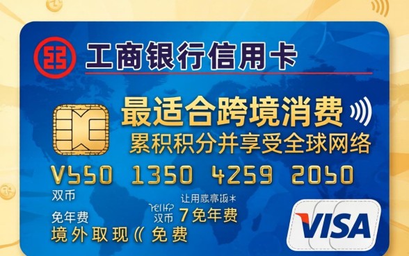 工商银行visa信用卡怎么办理