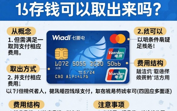 信用卡存钱可以取出来吗